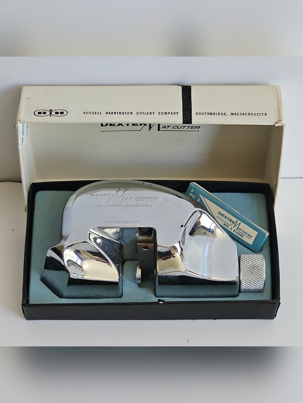 Dexter Mat Cutter Professional Matting Framing Cutter Tool In Box W/ Razors